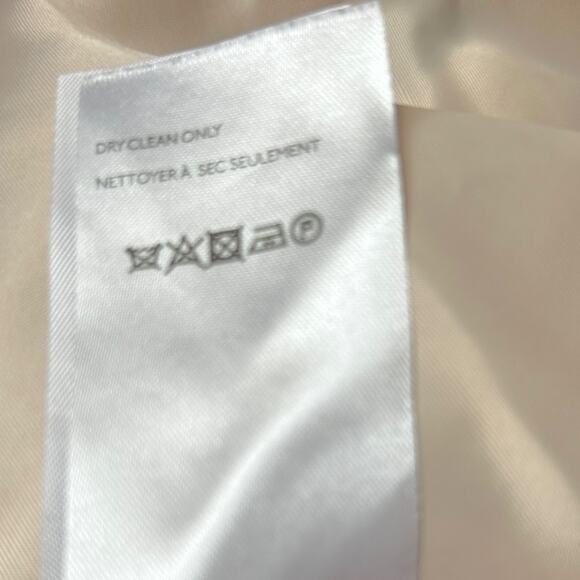 Anthropologie Leona Faux Fur Coat Women's Small Jacket Cozy White Blue Brown - Picture 9 of 9